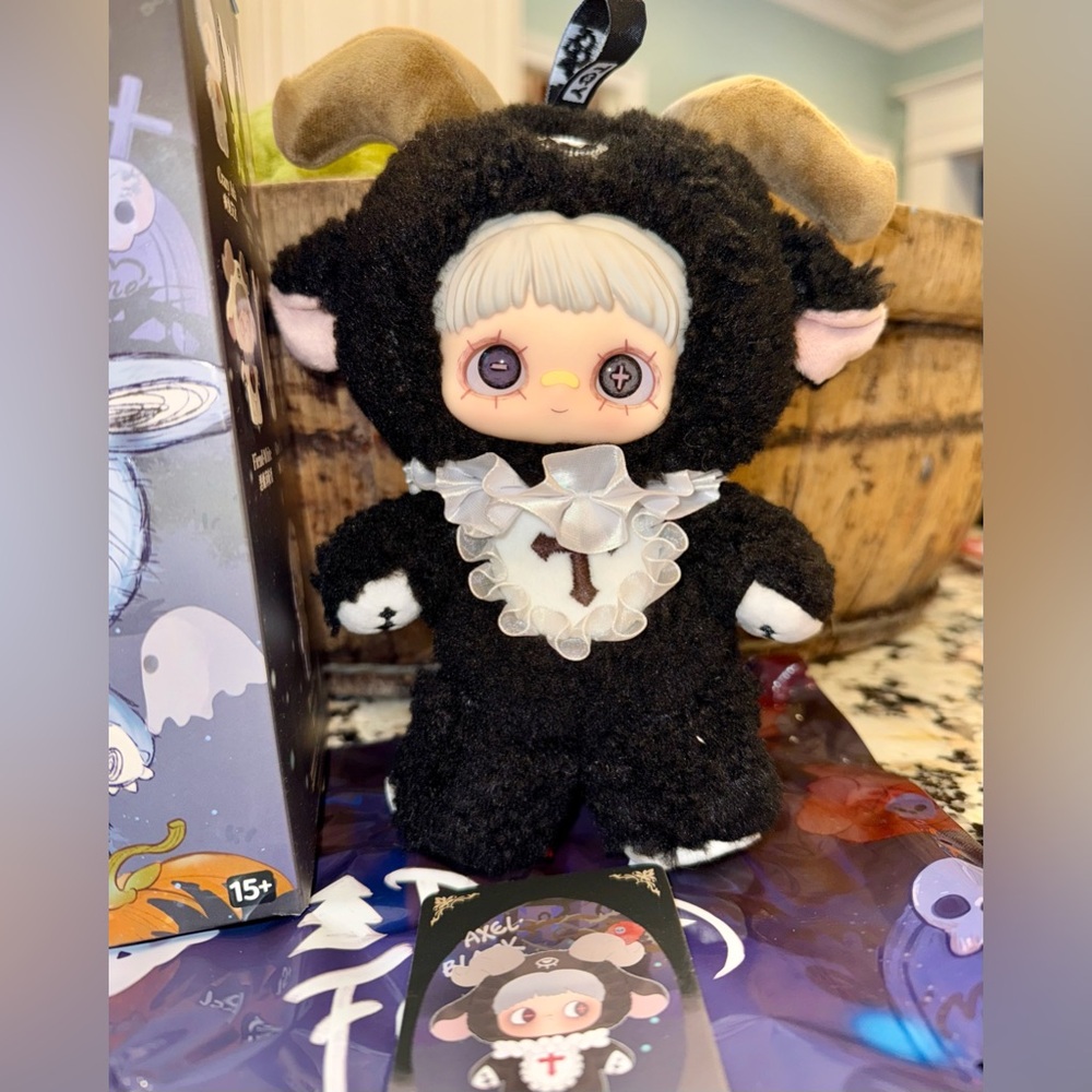 NIB MayMei Dark Forest Series Plush CONFIRMED-AXEL BLACK
